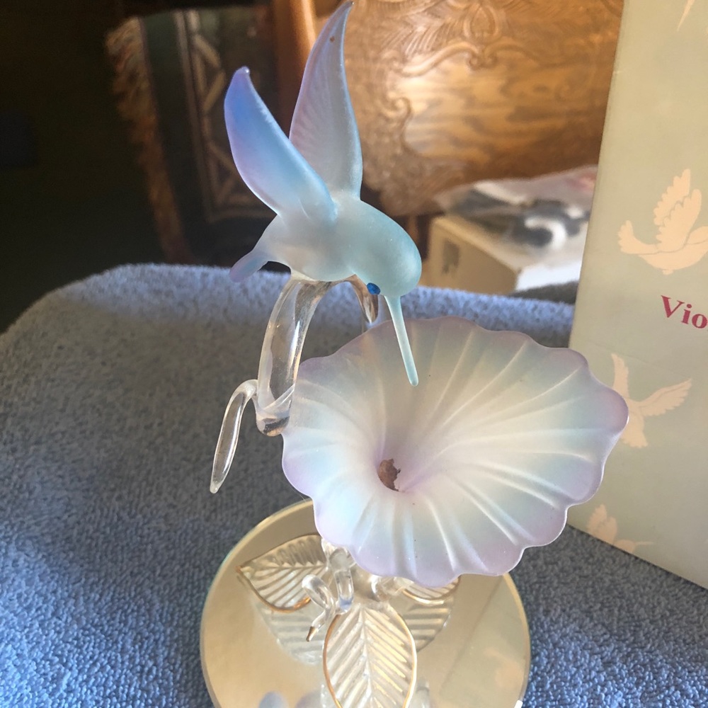 Glass hummingbird